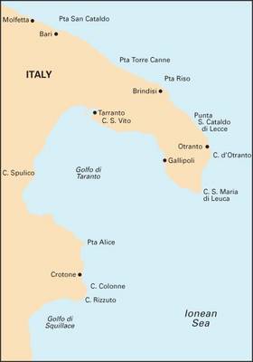 Imray Chart M29: Golfo Di Taranto (Sheet map, folded)
