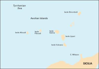 Imray Chart M47: Aeolian Islands (Sheet map, folded)