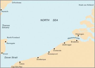 Imray Chart C30: Harwich to Hoek Van Holland and Dover Strait (Sheet map, folded)