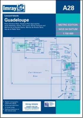 Imray Chart A28: Guadeloupe (Sheet map, flat)