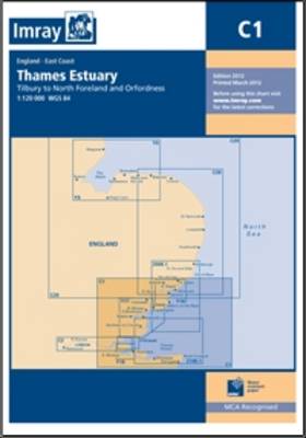 Imray Chart C1: Thames Estuary (Sheet map, folded)