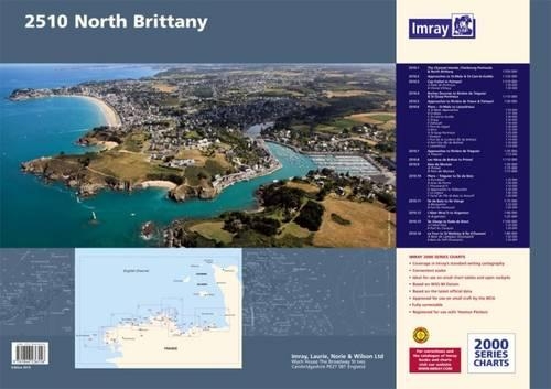 Imray Chart Pack 2510: North Brittany - 2000 Series (Paperback)
