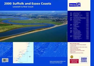 Imray Chart Pack 2000: Suffolk and Essex Chart Pack - Lowestoft to River Crouch (Sheet map, flat)