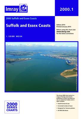 Imray Chart 2000.1: Suffolk and Essex Coasts (Sheet map, folded)