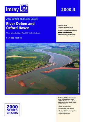 Imray Chart 2000.3: River Deben and Orford Haven (Sheet map, folded)