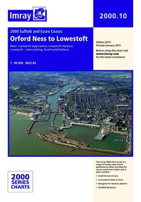 Imray Chart 2000.10: Orford Ness to Lowestoft (Sheet map, folded)