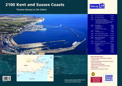 Imray Chart Pack 2100: Kent and Sussex Coasts Chart Pack (Sheet map, flat)