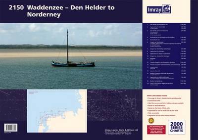 Imray Chart Atlas 2150: Waddenzee - Den Helder to Norderney - 2000 Series 2150 (Paperback)