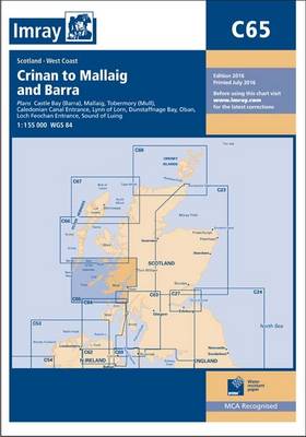 Imray Chart C65: Crinan to Mallaig and Barra (Paperback)