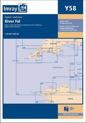 Imray Chart Y58: River Fal - Falmouth to Truro (Paperback)