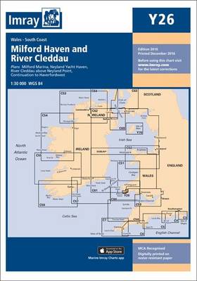 Imray Chart Y26: Milford Haven - Y Series 26 (Sheet map, folded)