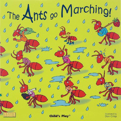 The Ants Go Marching - Classic Books with Holes US Soft Cover with CD (Board book)