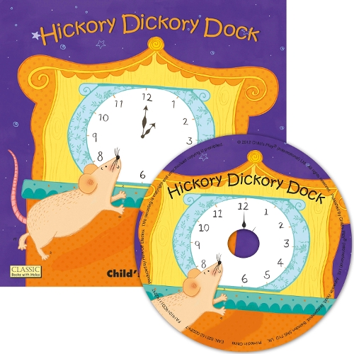 Hickory Dickory Dock - Classic Books with Holes UK Soft Cover with CD