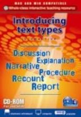 Introducing Text Types - Prim-Ed Interactives S. (CD-ROM)