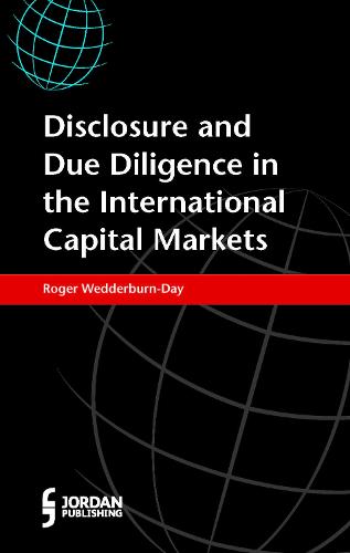 Disclosure and Due Diligence in the International Capital Markets (Paperback)