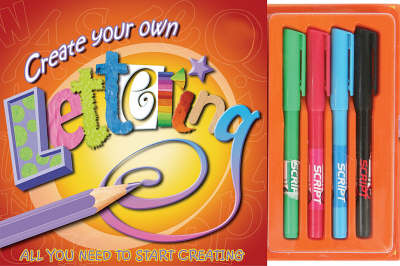 Create Your Own Lettering - Art Studio Design Books (Spiral bound)