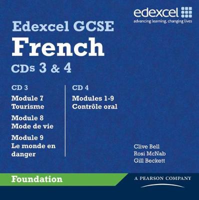 Edexcel GCSE French Foundation Audio CD Pack - Edexcel GCSE French (CD-Audio)