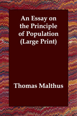 An Essay on the Principle of Population (Paperback)