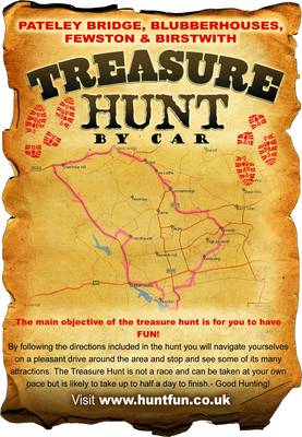 Pateley Bridge, Blubberhouses, Fewston and Birstwith Treasure Hunt by Car - Huntfun.Co.Uk S. (Paperback)