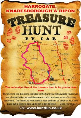 Harrogate, Knaresborough and Ripon Treasure Hunt by Car - Huntfun.Co.Uk S. (Paperback)