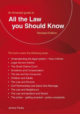 All The Law You Should Know (Paperback)
