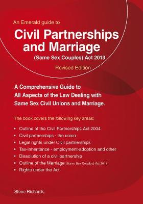 Civil Partnerships And (same Sex) Marriage (Paperback)