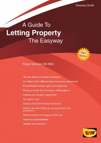 A Guide To Letting Property The Easyway (Paperback)