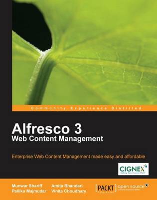 Alfresco 3 Web Content Management (Paperback)