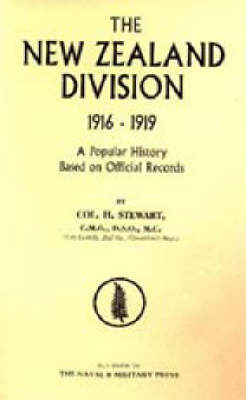 New Zealand Division 1916-1919. The New Zealanders in France 2002 (Hardback)