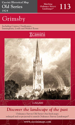 Grimsby - Cassini Old Series Historical Map No. 113 (Sheet map, folded)