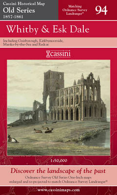 Whitby and Esk Dale - Cassini Old Series Historical Map No. 94 (Sheet map, folded)