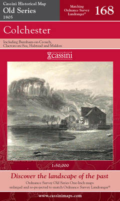 Colchester - Cassini Old Series Historical Map No. 168 (Sheet map, folded)