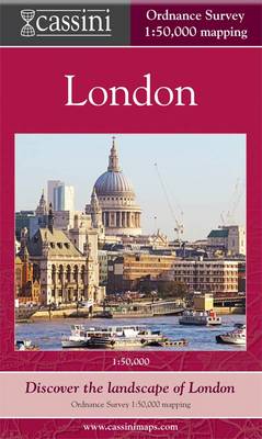 London: Discover the Landscape of London - Ordnance Survey (Sheet map, folded)