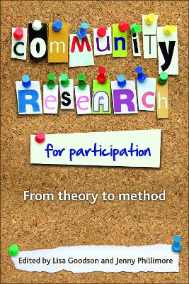 Community Research for Participation: From Theory to Method (Paperback)