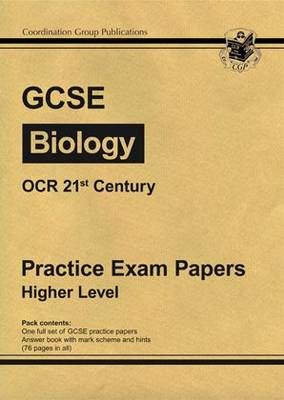 GCSE Biology OCR 21st Century Practice Papers - Higher (Paperback)