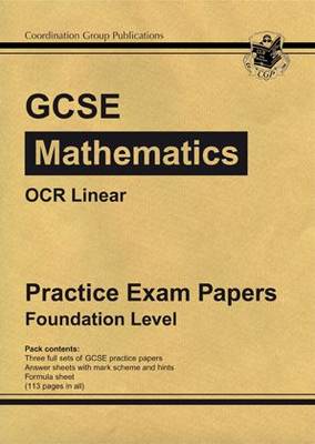 GCSE Maths OCR Linear Practice Papers - Foundation (Paperback)