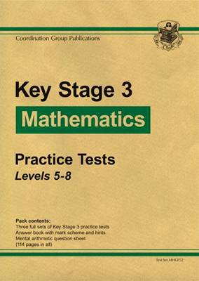 KS3 Maths Green Practice Tests - Levels 5-8 (Paperback)