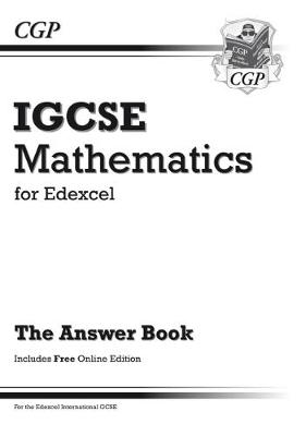 Edexcel Certificate/International GCSE Maths Answers for Workbook with Online Edition (A*-G) (Paperback)