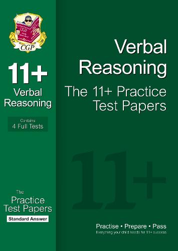 11+ Verbal Reasoning Practice Papers: Standard Answers (for GL & Other Test Providers) (Paperback)