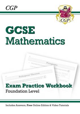 GCSE Maths Exam Practice Workbook with Answers and Online Edition - Foundation (A*-G Resits) (Paperback)