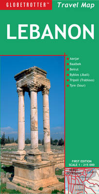 Lebanon - Globetrotter Travel Map (Sheet map, folded)