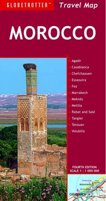Morocco - Globetrotter Travel Map (Sheet map, folded)
