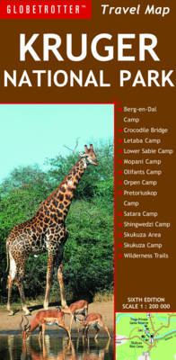 Kruger National Park - Globetrotter Travel Map (Sheet map, folded)