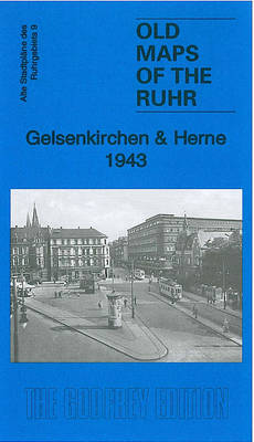Gelsenkirchen and Herne 1943: Ruhr Sheet 9 - Old Maps of the Ruhr (Sheet map, folded)