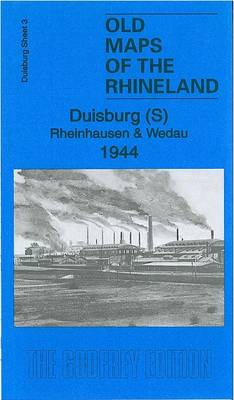 Duisburg South, Rheinhausen & Wedau 1944: Duisburg Sheet 3 - Old Maps of the Ruhr (Sheet map, folded)