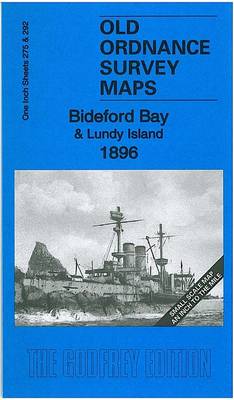 Bideford Bay & Lundy Island 1896: One Inch Sheet 275/292 - Old Ordnance Survey Maps - Inch to the Mile (Sheet map, folded)