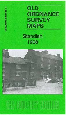 Standish 1908: Lancashire Sheet 85.11 - Old Ordnance Survey Maps of Lancashire (Sheet map, folded)