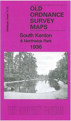 South Kenton & Northwick Park 1936: Middlesex Sheet 10.12 - Old Ordnance Survey Maps of Middlesex (Sheet map, folded)