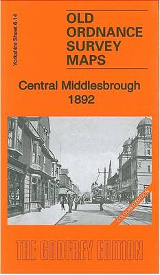 Central Middlesbrough 1892: Yorkshire Sheet 6.14a - Old Ordnance Survey Maps of Yorkshire (Sheet map, folded)