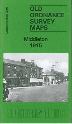 Middleton 1915: Lancashire Sheet 96.08 - Old Ordnance Survey Maps of Lancashire (Sheet map, folded)